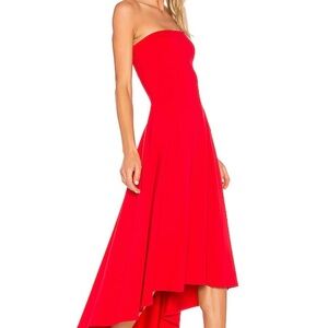 Susana Monaco, new with tags, Elegant Red Strapless Dress